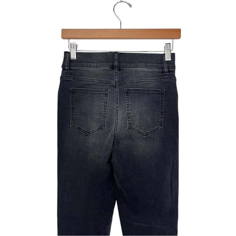 NWT SPANX | 20355R Vintage Black Straight Leg Jeans XS‎ - Picture 8 of 12